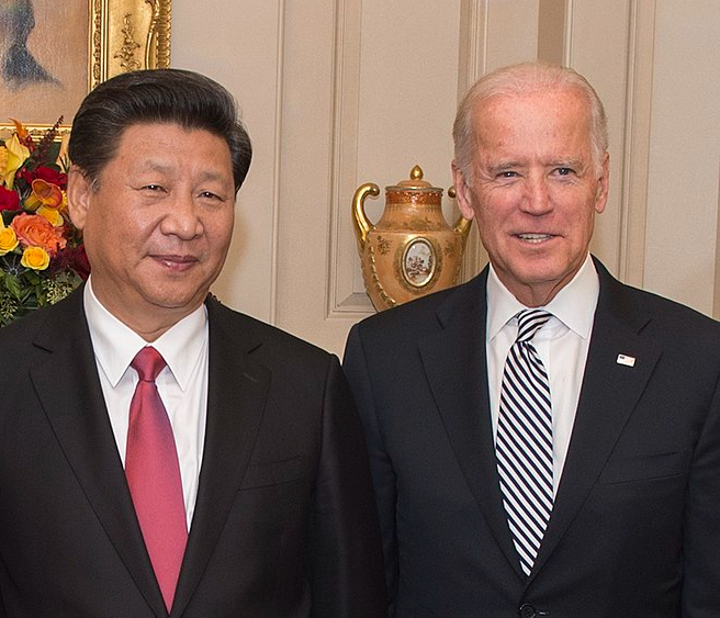 Jinping Xi and Joe Biden leaders image