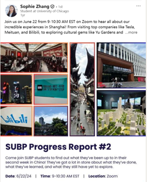 Student Output / Presentation